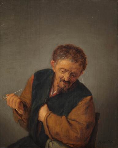 Man holding a pipe
