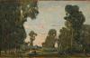 Untitled (French Landscape with Trees)