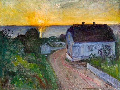 Soloppgang I Åsgårdstrand (Sunrise in Åsgårdstrand) 