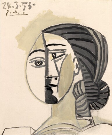 Pablo Picasso, Tête de femme 