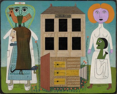 Victor Brauner, Maison hantée
