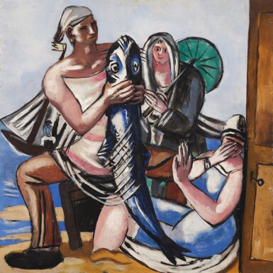 Max Beckmann, Der Wels (The Catfish)