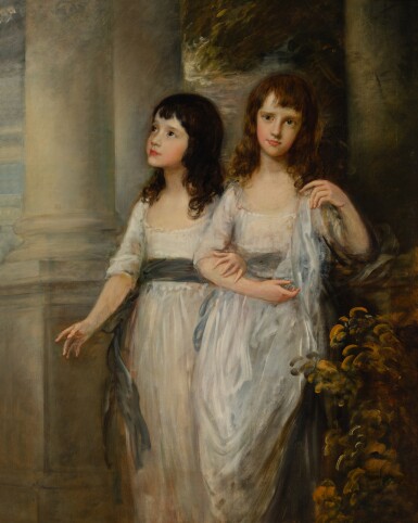 Thomas Gainsborough RA, Portrait of Maria Catherine (b. 1779) and Amelia Goddard (1781–1866)