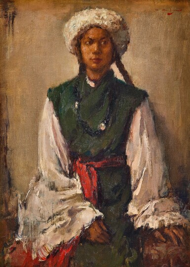 Lee Man Fong 李曼峰 | Tibetan Girl 藏族女孩
