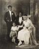 Wedding studio portrait