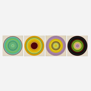 Tondo #6, #7, #17 and #18 (four works)