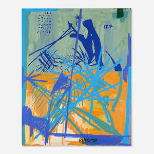Pastimes (a posturing man, signed)