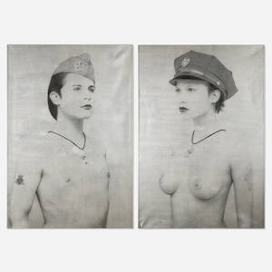 Police Man and Police Woman (two works)