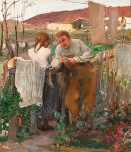 Study for l'Amour au Village