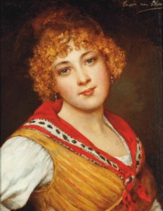 A young Venetian beauty