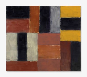 Sean Scully, Wall of Light Orange Red
