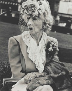 Woman with Veil, San Francisco, 1949