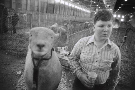 Boy at Stock Show, Fort Worth, Texas, 1975