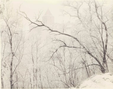 Jinovatka v Jelenim prikope, Praha (Hoarfrost in Stag's Moat, Prague), 1959