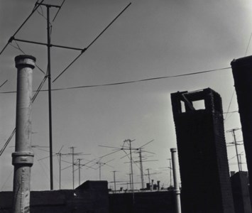Untitled (Rooftops, New York), 1936