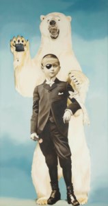 Boy with bear