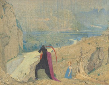 Sylvia's Travels: Jeffray withdrew a few steps and sat down on a piece of rock