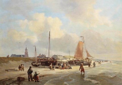 A view of the Kurhaus, Scheveningen