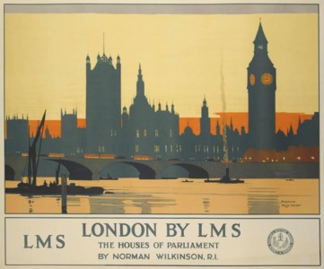 LONDON BY LMS, THE HOUSES OF PARLIAMENT