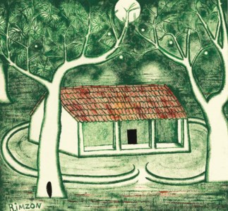 Untitled (House Under the Moon)