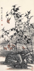 Birds and Bamboo