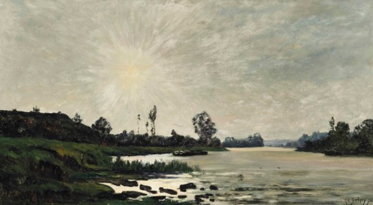 A sunlit river