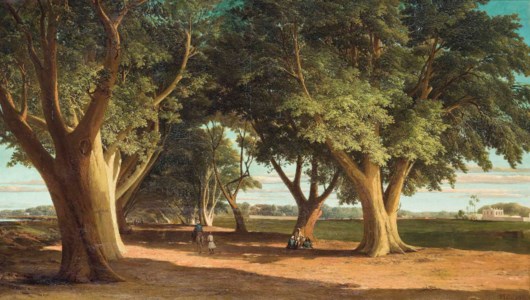 The road to Choubra, Cairo