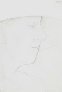 Portrait of EPG (the artist's wife)