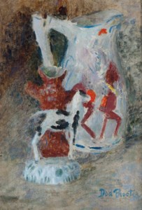 Still Life, with jug and figurine