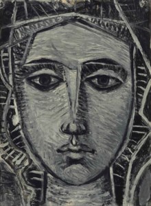 Head of a woman