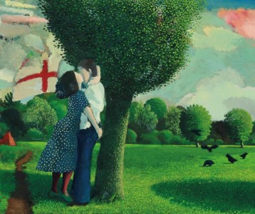 Lovers near Kew Gardens