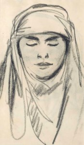 Une femme Berbere, Paris