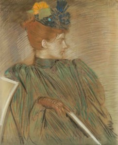 Portrait de Alice, la femme de l'artiste