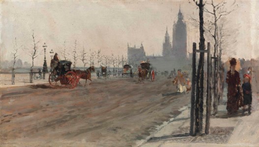 Veduta di Londra (The Victoria Embankment, London)