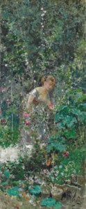 In the garden, Granada