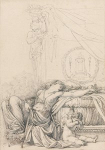 Mythological subject, possibly Sophonisba or Artemisia