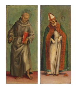 Saint Francis of Assisi; and Saint Nicholas of Bari