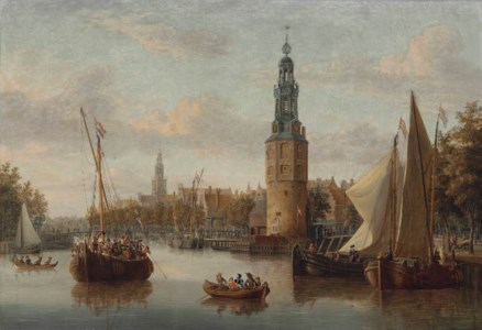 The boarding of the company troops at the Montelbaan Tower, Amsterdam