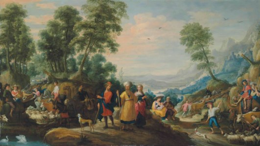 The Meeting of Jacob and Laban