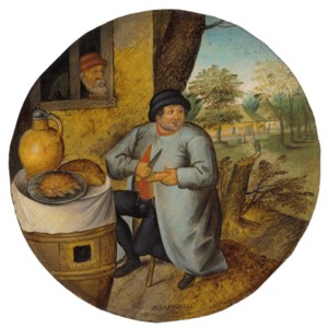 A Flemish Proverb: ‘The man who cuts wood and meat with the same knife'