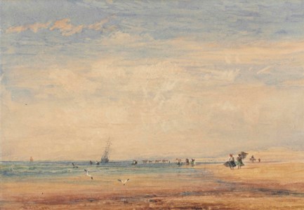 On the sands, Boulogne, France