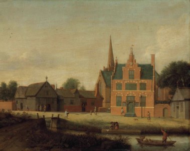 Pieter Jansz. Saenredam, A view of Assendelft
