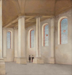 Pieter Jansz. Saenredam, The interior of the Nieuwe Kerk, Haarlem, seen from the south-west
