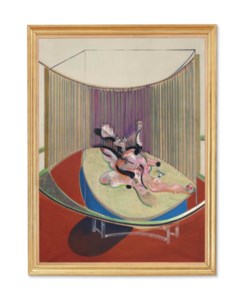 Francis Bacon, Version No. 2 of Lying Figure with Hypodermic Syringe