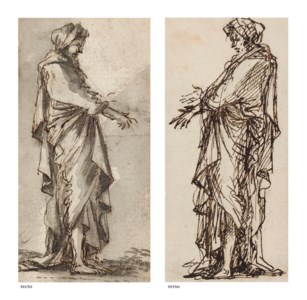 A philosopher ( recto ); The same figure, in reverse ( verso )