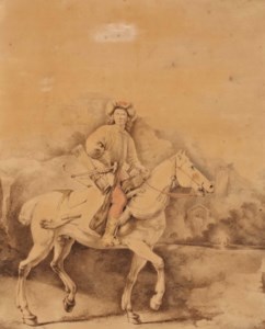 The Polish Rider, after Rembrandt