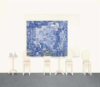 Adriana Varejão, Tea and Tiles II