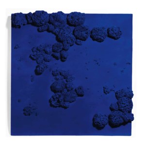 Yves Klein, Rélief éponge bleu (RE 51)