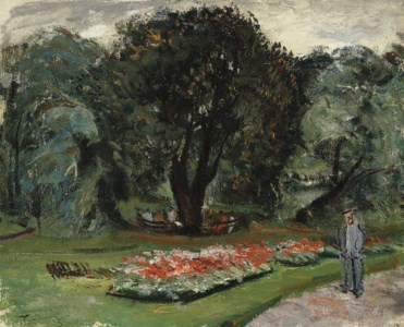 Figures dans le parc