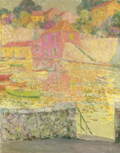 Henri Le Sidaner, Le Port, Saint-Jean-Cap-Ferrat